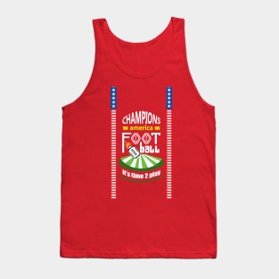 football in line Tank Top